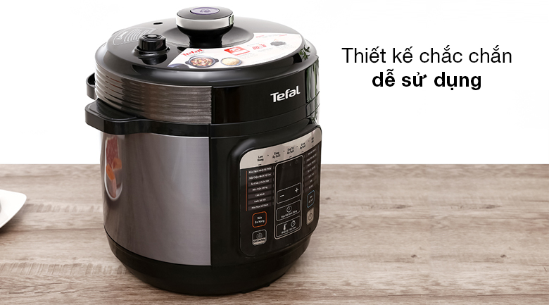 Nồi áp suất điện Tefal CY601868 6 lít