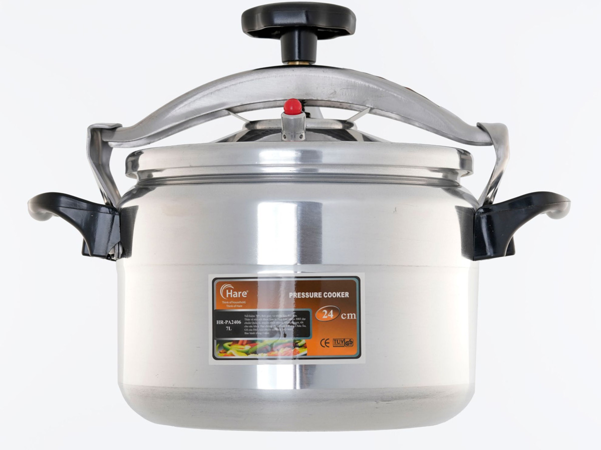 Nồi áp suất nhôm đáy từ Hare HR-PA2006 20cm 4 lít