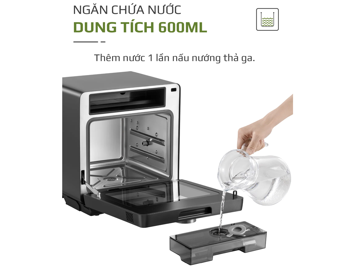 Nồi chiên hơi nước Olivo SF16 Pro 16 lít