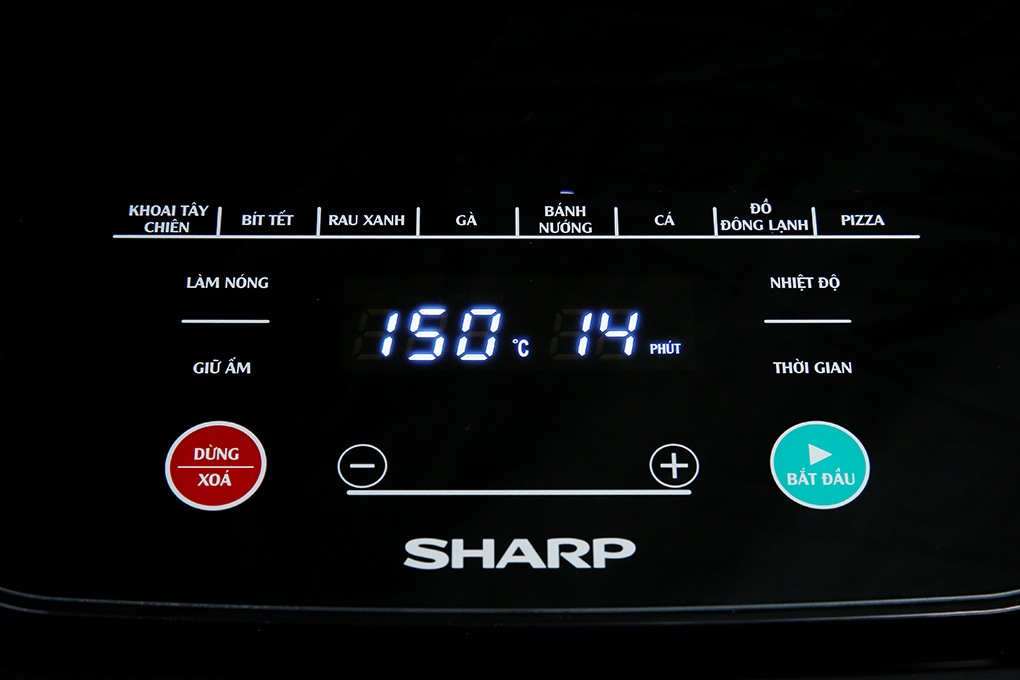 Nồi chiên không dầu điện tử Sharp KF-AF70EV-ST 7 lít