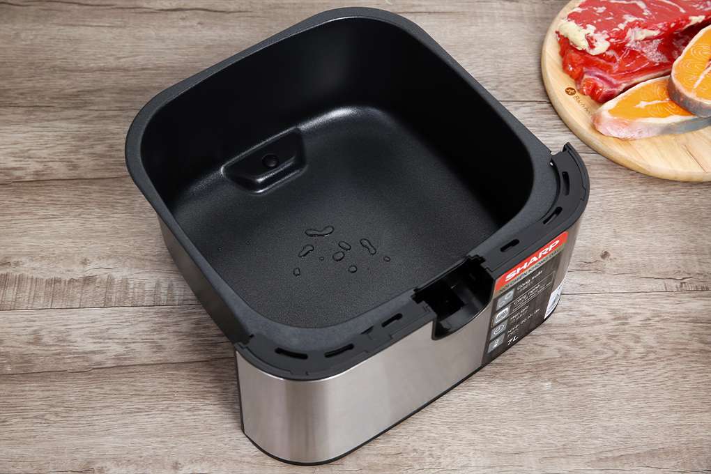 Nồi chiên không dầu điện tử Sharp KF-AF70EV-ST 7 lít