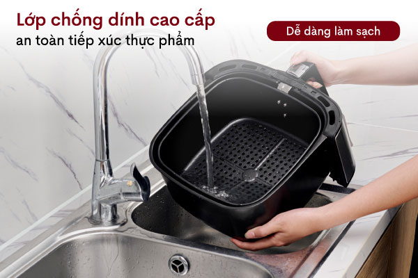 Nồi chiên không dầu FujiHome A7D 8 lít