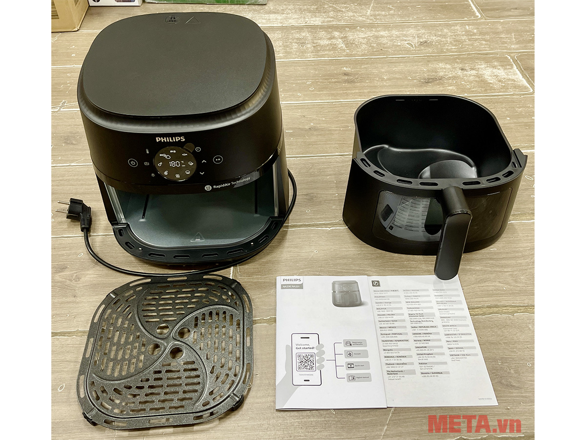 Nồi chiên không dầu Philips NA230/00 6,2 lít