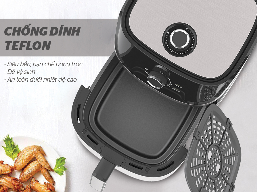 Nồi chiên không dầu Sunhouse SHD4027 6 lít