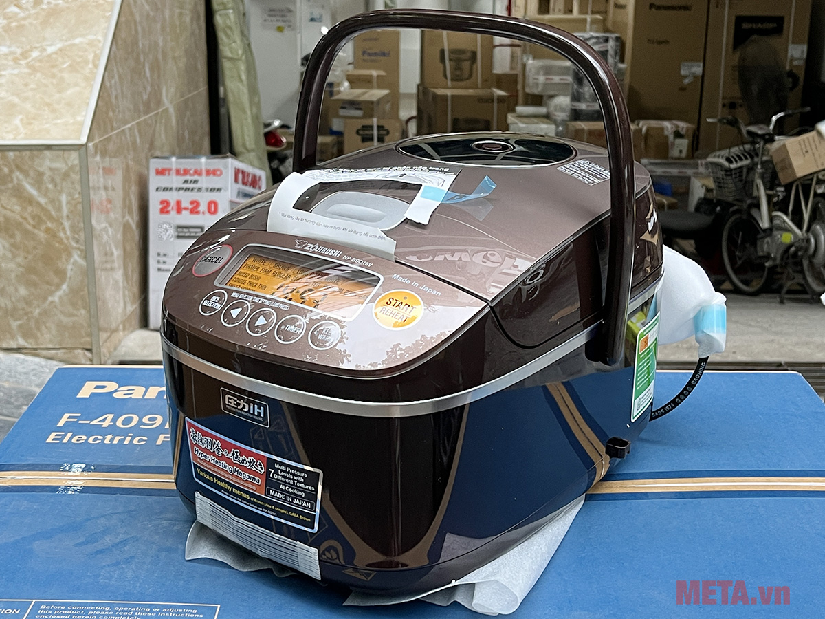 Nồi cơm áp suất điện tử cao tần Zojirushi NP-BSQ18V 1,8 lít
