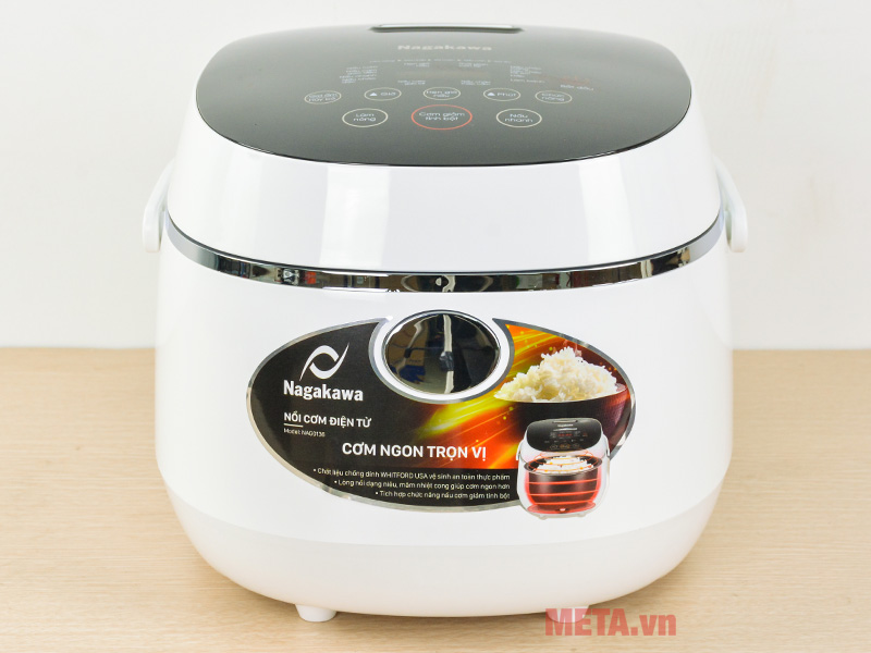 Nồi cơm điện cảm ứng Nagakawa NAG0136 1,2 lít