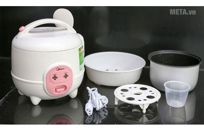 Nồi cơm điện mini Midea MR-CM06SA 0,6 lít