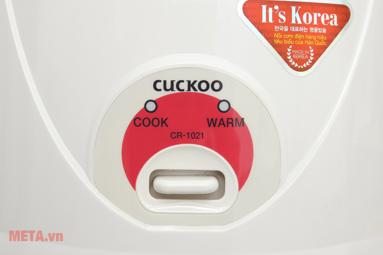 Nồi cơm điện nắp liền Cuckoo CR-1021/WHVNCV 1,8 lít
