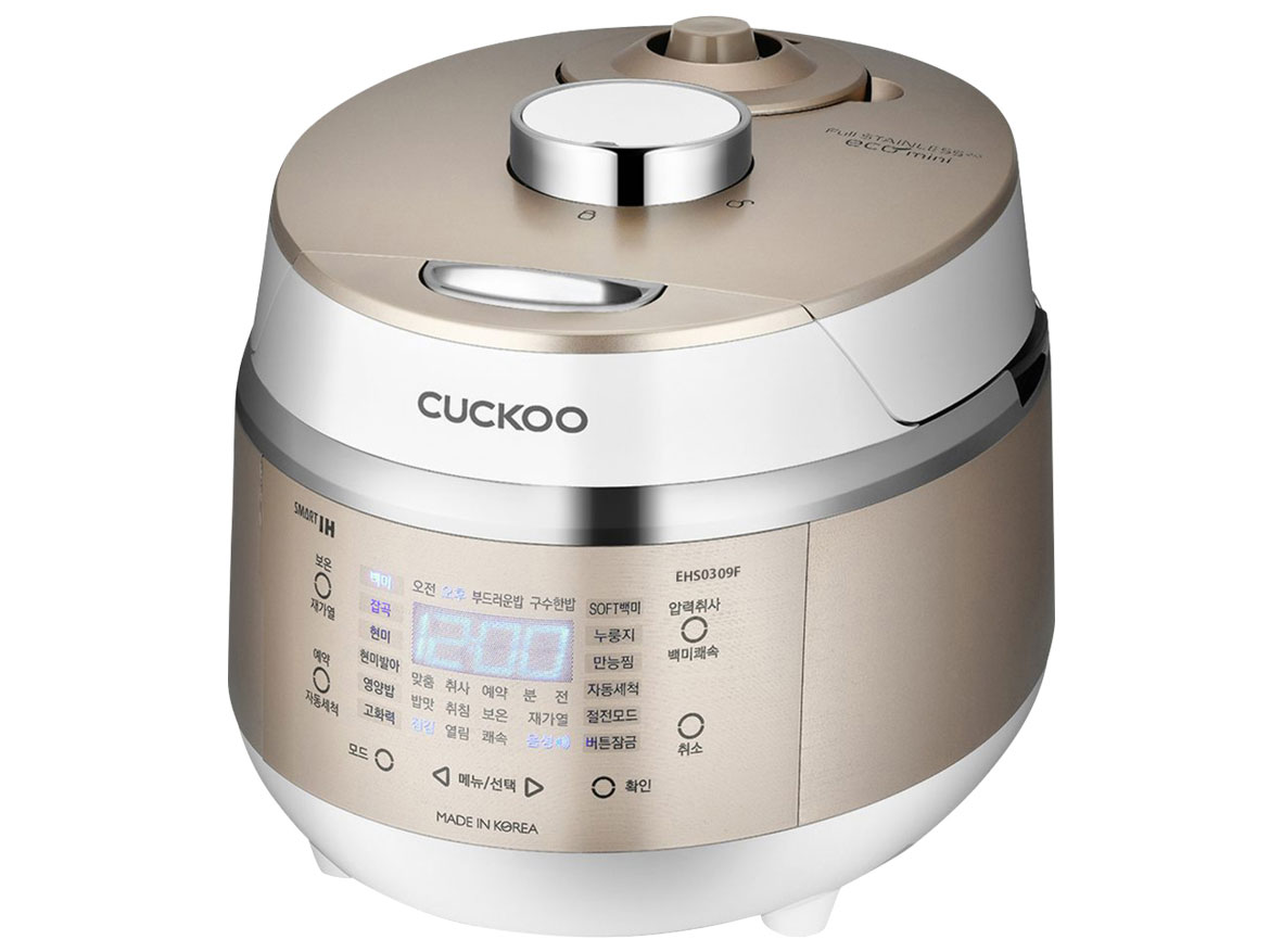 Nồi cơm điện tử áp suất Cuckoo CRP-EHS0309F 0,5 lít