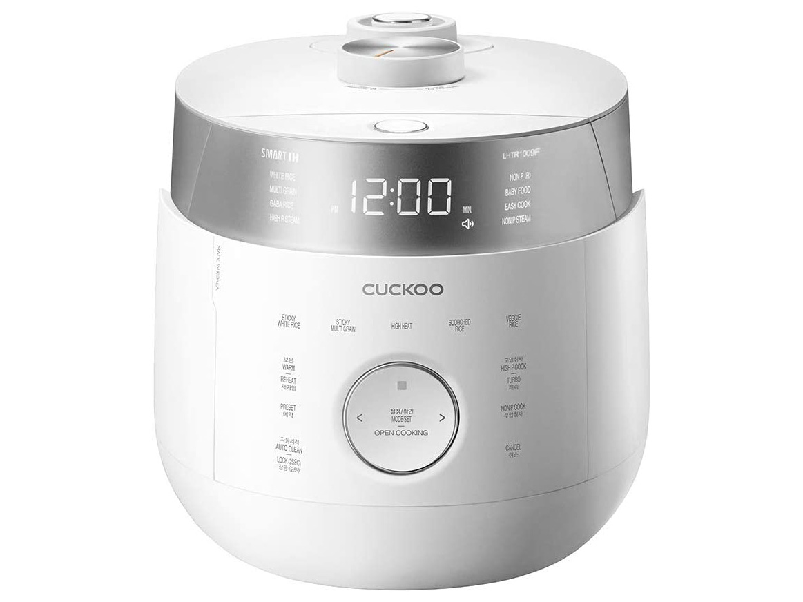 Nồi cơm điện tử cao tần áp suất Cuckoo CRP-LHTR1009F 1,8 lít