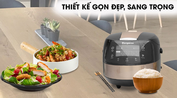 Nồi cơm điện tử Kangaroo KG18DR8 1,8 lít
