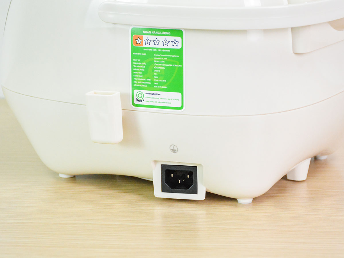Nồi cơm điện tử lòng gốm UNIE URC815 1,5 lít