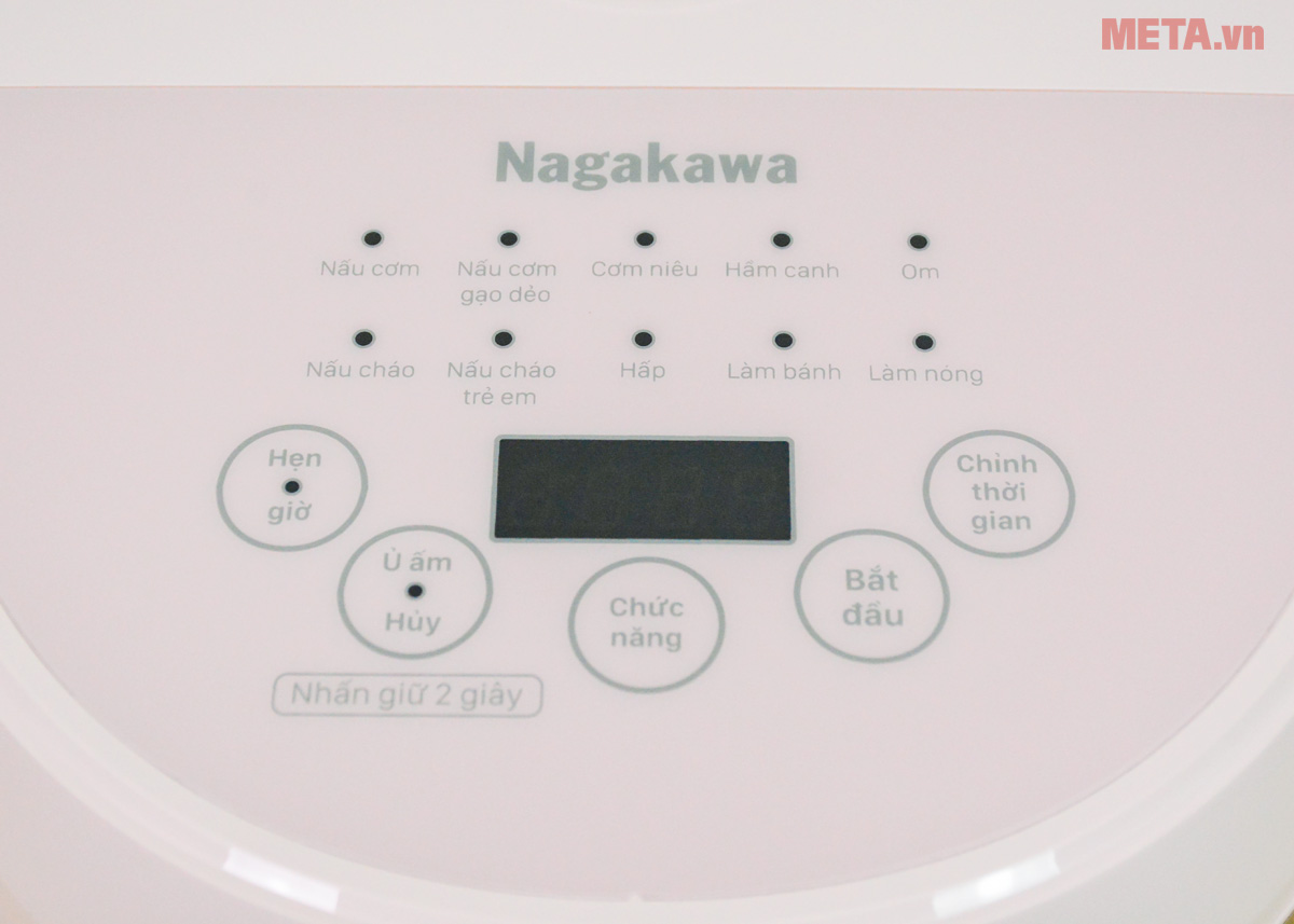 Nồi cơm điện tử Nagakawa NAG0142 1.5 lít