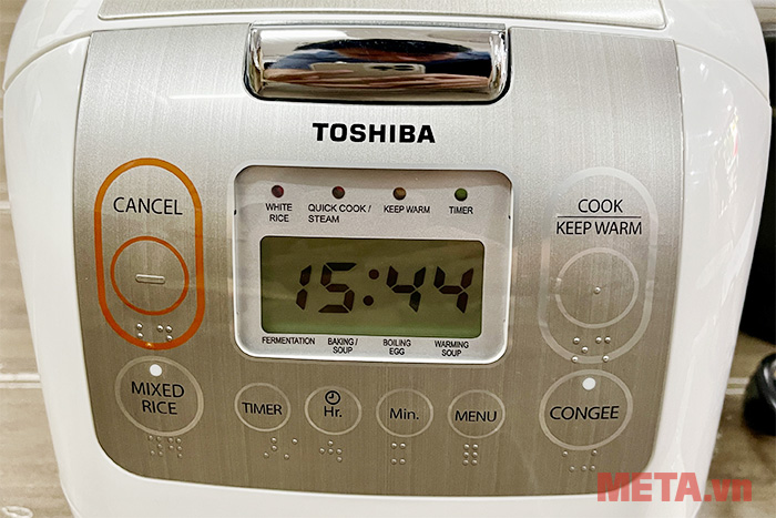 Nồi cơm điện tử Toshiba RC-10NMFVN(WT) 1 lít