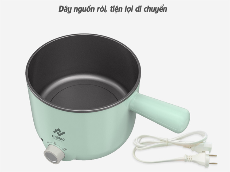 Nồi điện đa năng Life360 AL-D12L5 1,2 lít