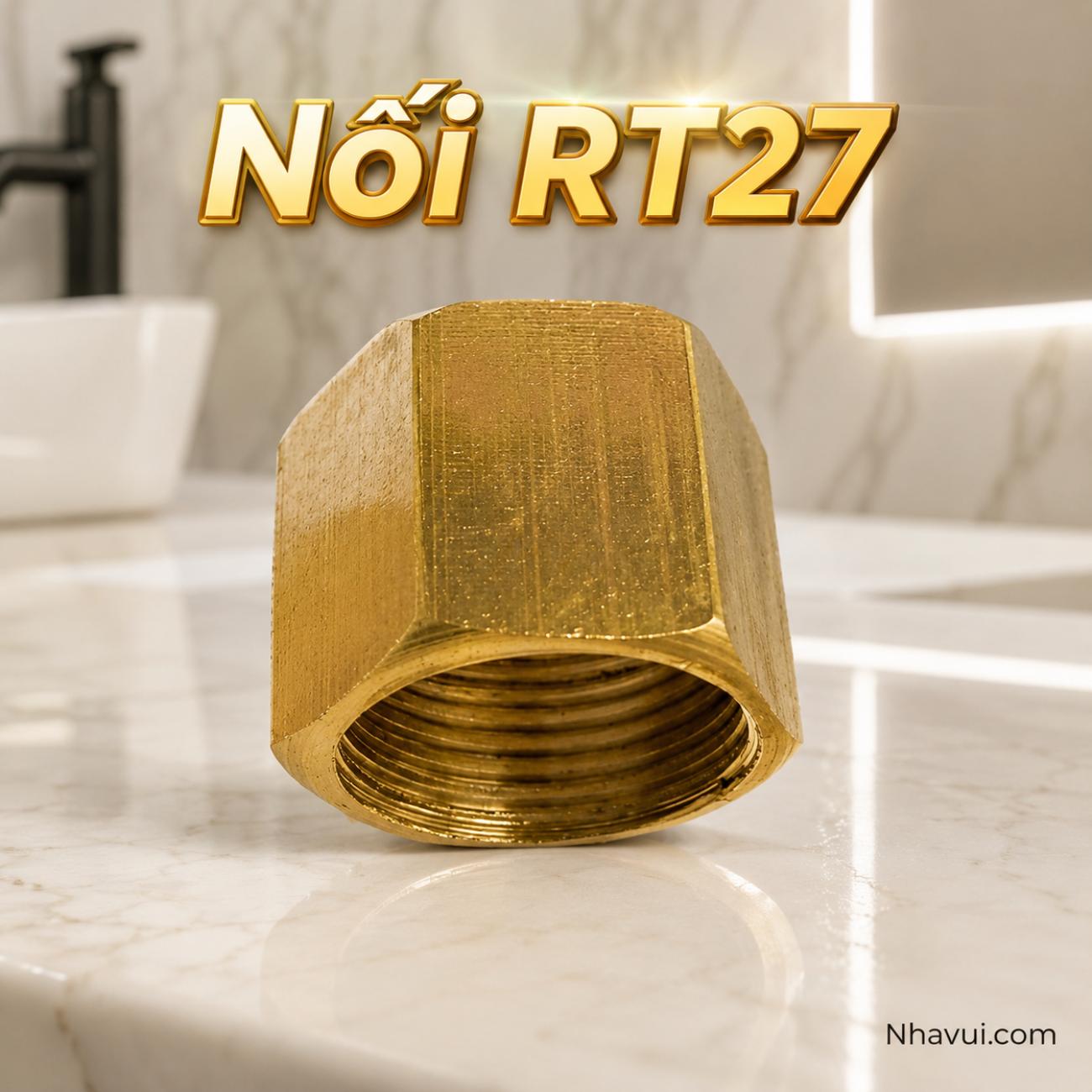 Nối RT27 Vanni đồng thau