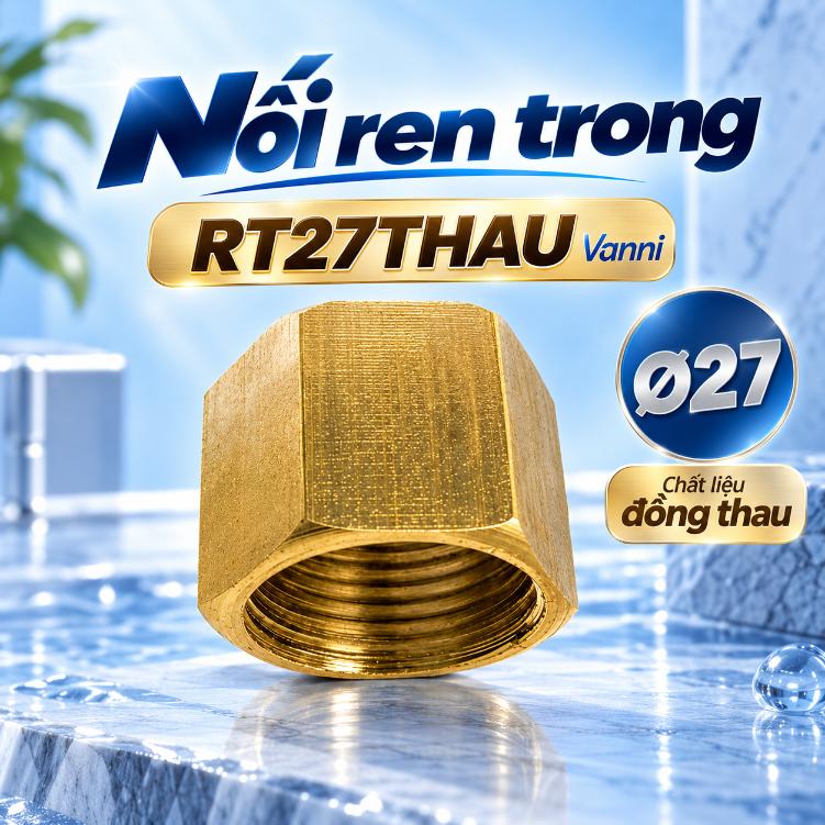 Nối Vanni RT27 Đồng thau