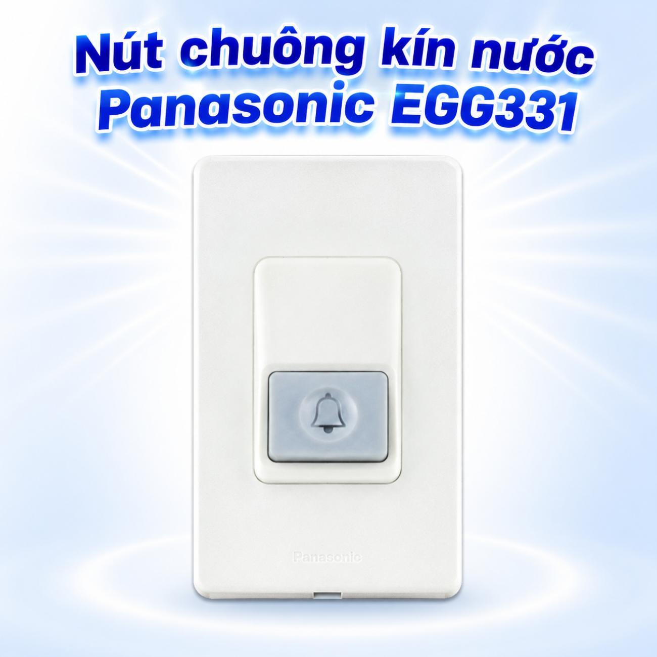 Nút chuông kín nước Panasonic EGG331 220VAC 1A