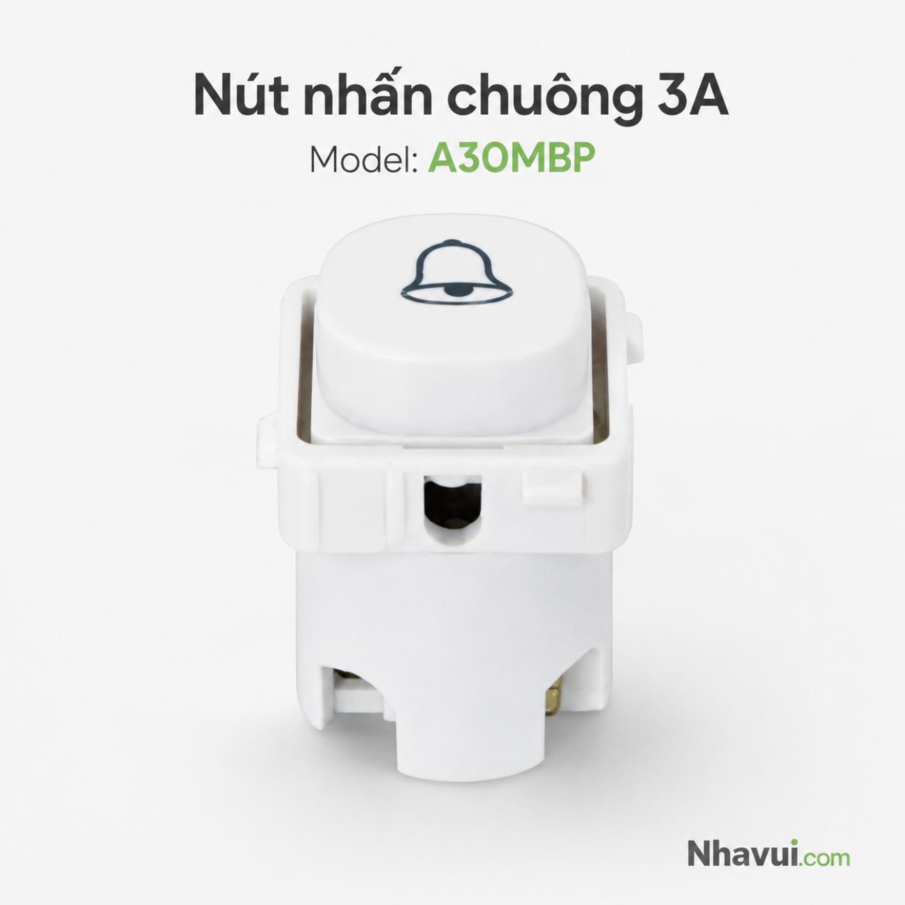 Nút nhấn chuông 3A MPE A30MBP
