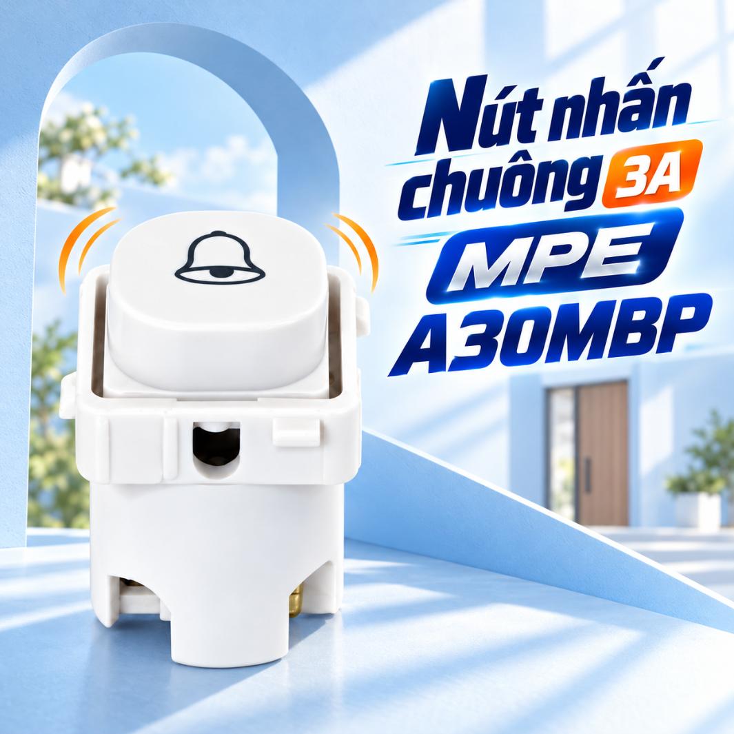 Nút nhấn chuông MPE A30MBP