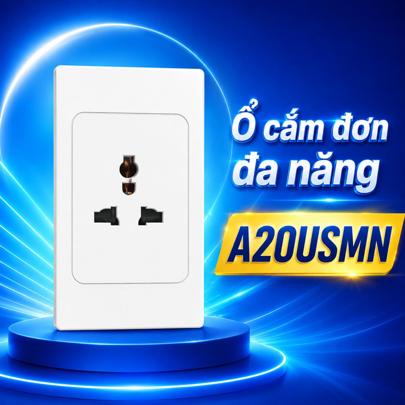 Ổ cắm đa năng MPE Seri A20 Plus A20USMN/A20UESM2N