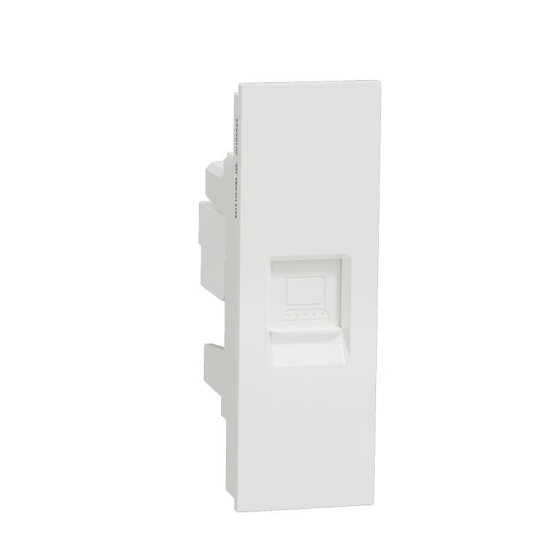 Ổ cắm mạng Cat6 Schneider AvatarOn A M3T1RJ6M_WE size S, màu trắng