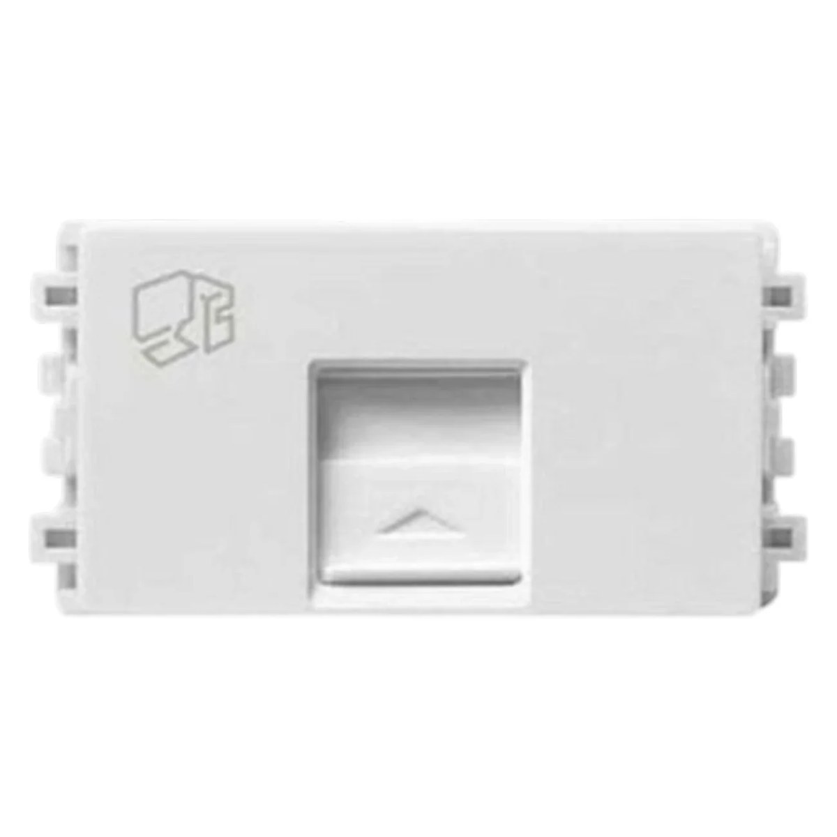 Ổ cắm mạng Cat6 Schneider ZENcelo A 8431SRJ6V_WE_G19 size S, màu trắng