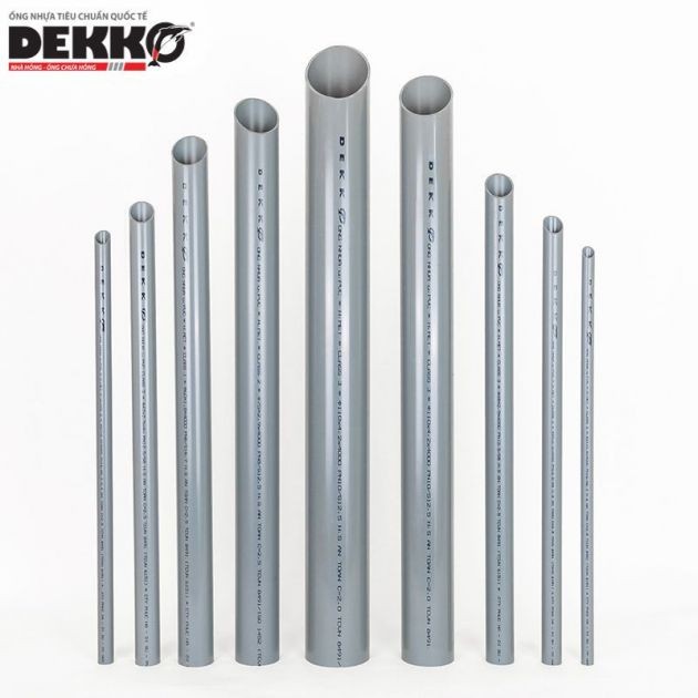 Ống nhựa uPVC Dekko hệ mét Ø75–Ø200 cấp thoát nước