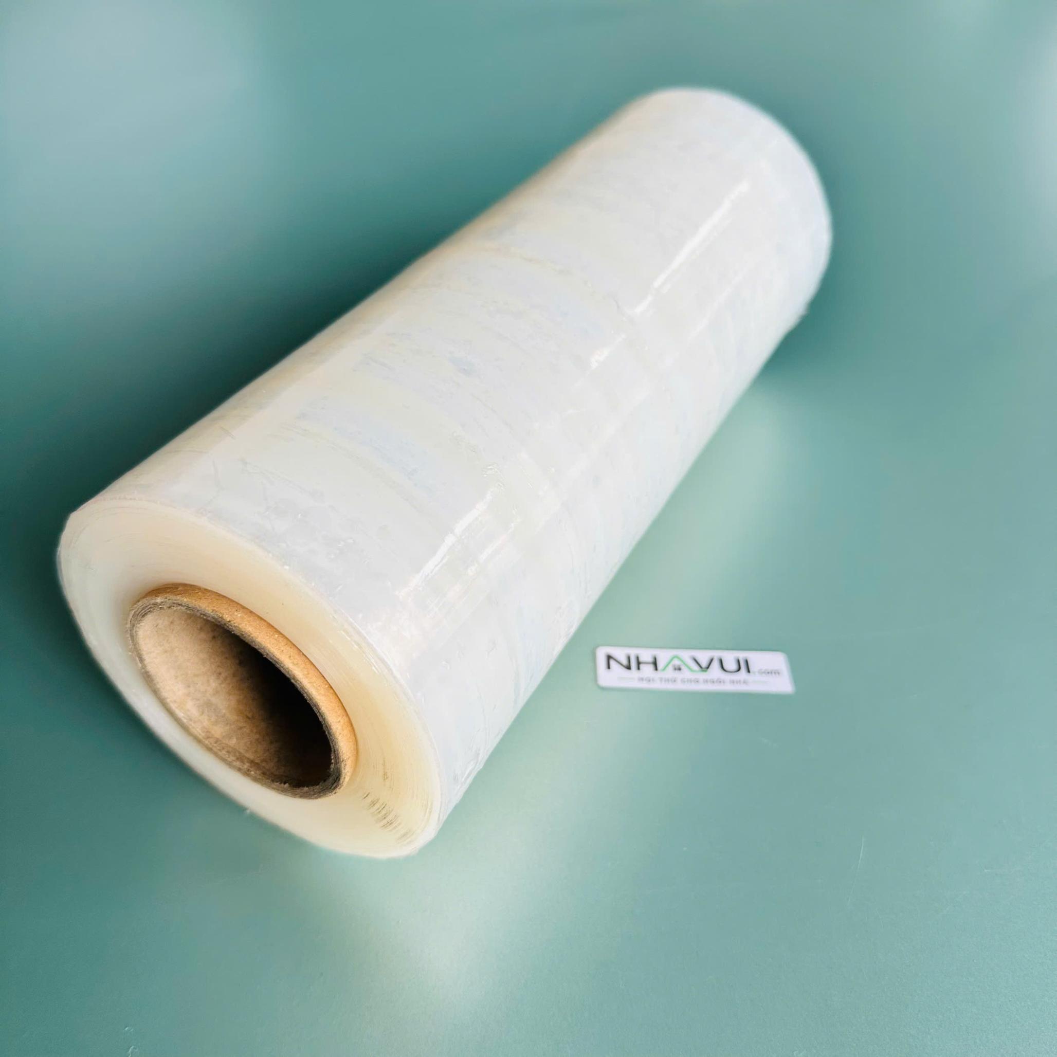 PE trắng OEM-13 17 mic 50cm 48mm 2kg300g cắt 5 khúc 10cm