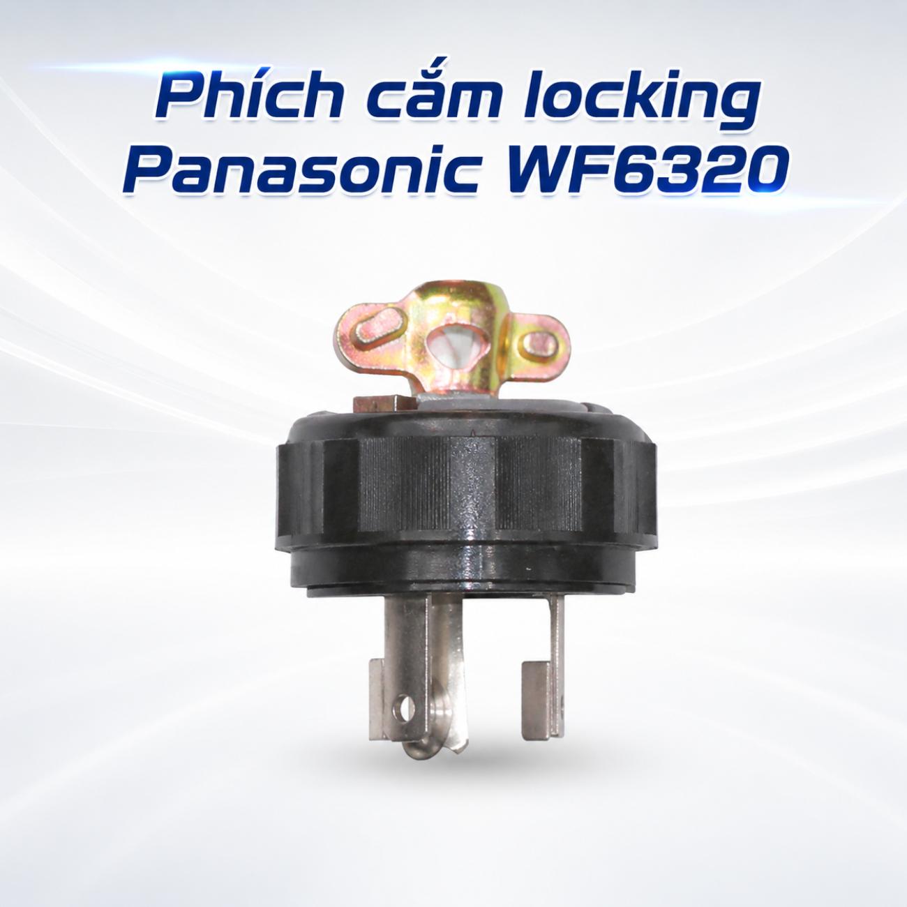 Phích cắm locking Panasonic WF6320 250V 20A 3P