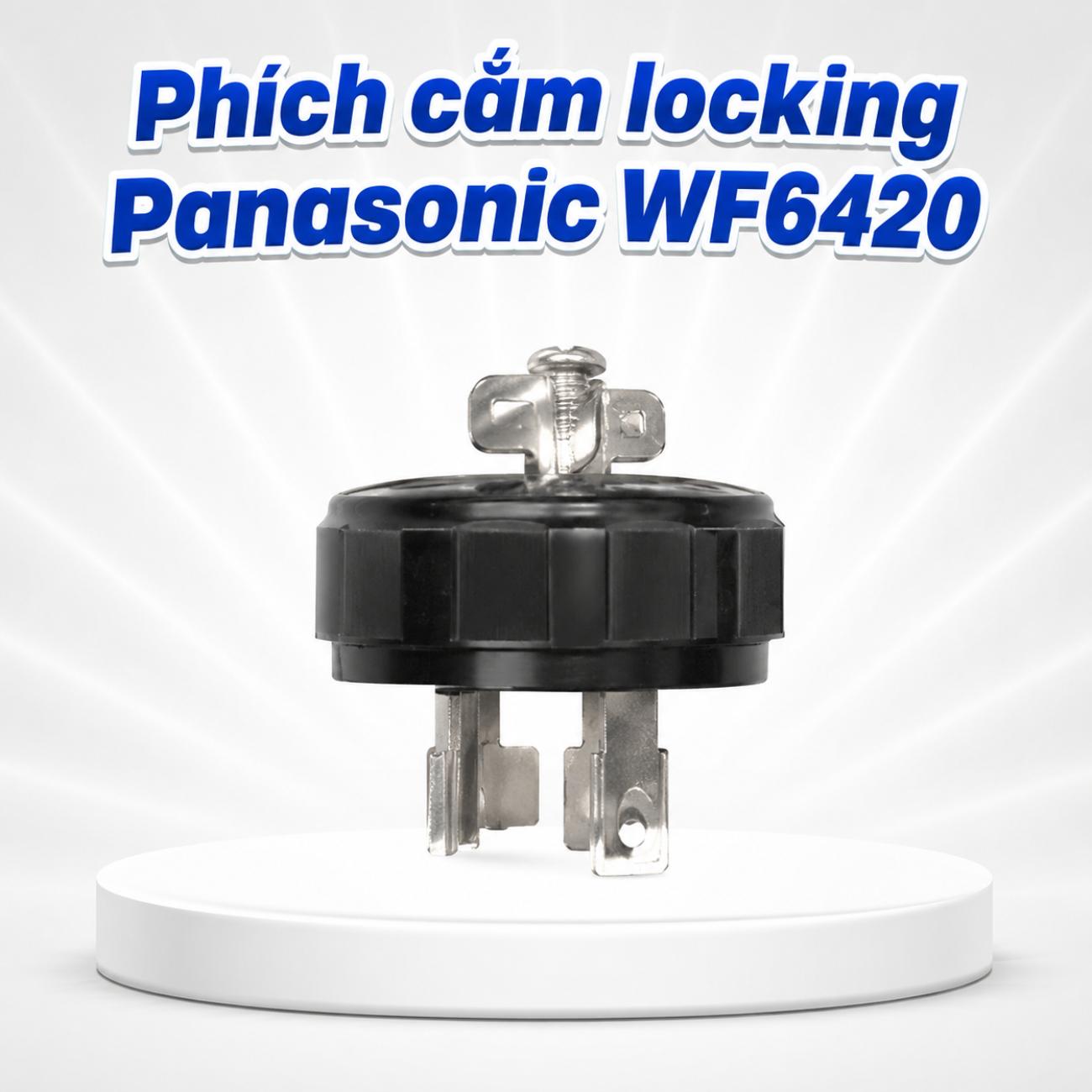 Phích cắm locking Panasonic WF6420 250V 20A 3P