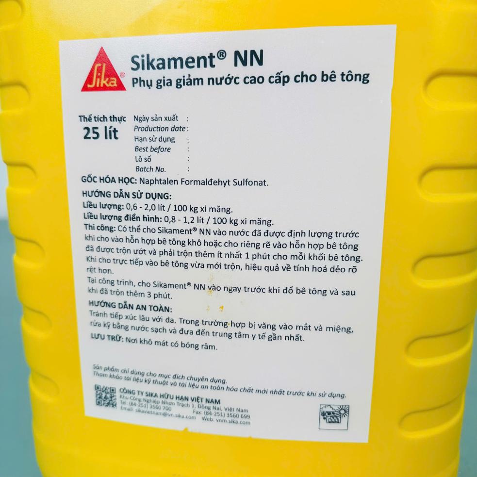 Phụ gia siêu dẻo, giảm nước Sikament NN / R4