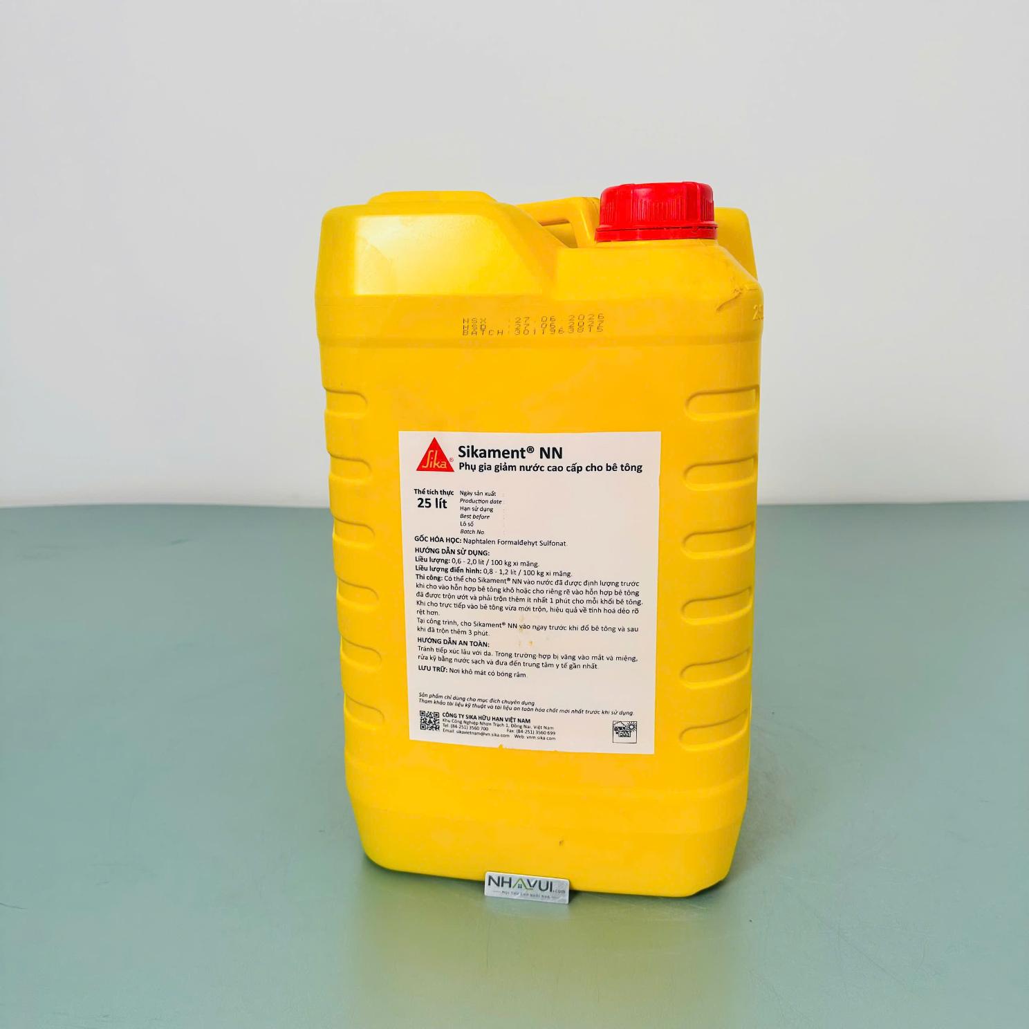 Phụ gia siêu dẻo, giảm nước Sikament NN / R4