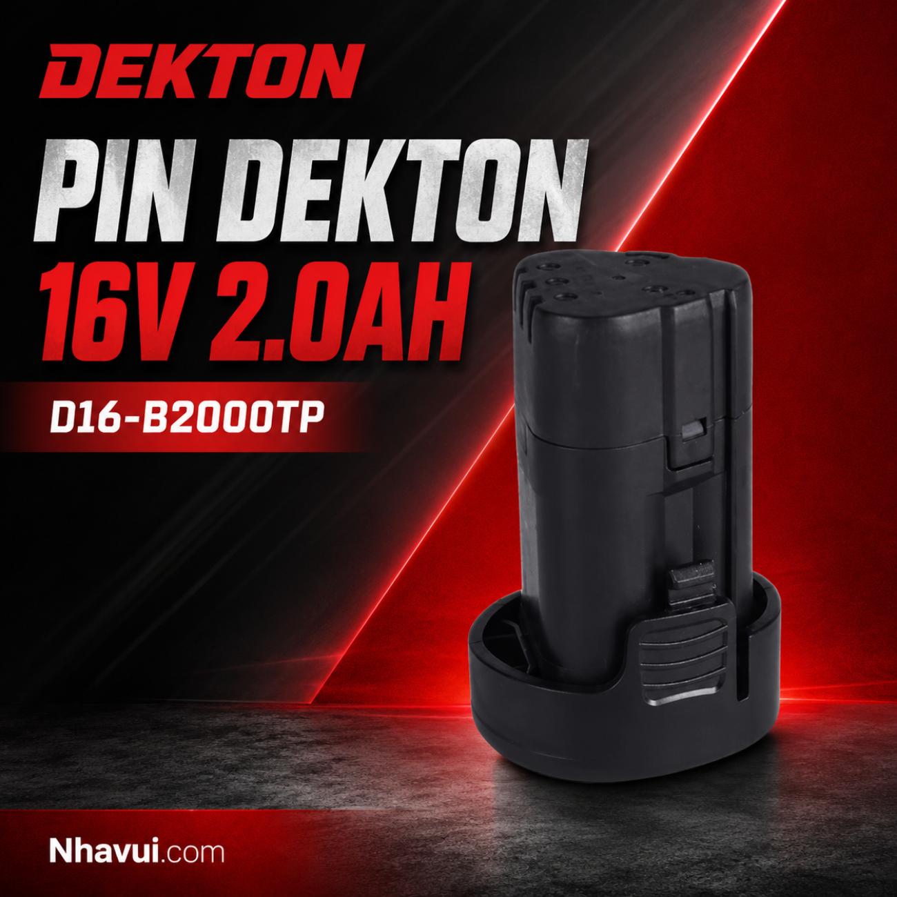 Pin Dekton 16V 2.0Ah D16-B2000TP