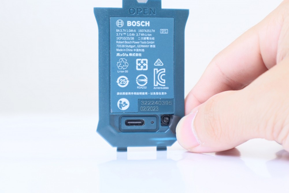 Pin sạc Bosch 1608M00C5D 3.7V 1Ah cho máy đo laser GLM