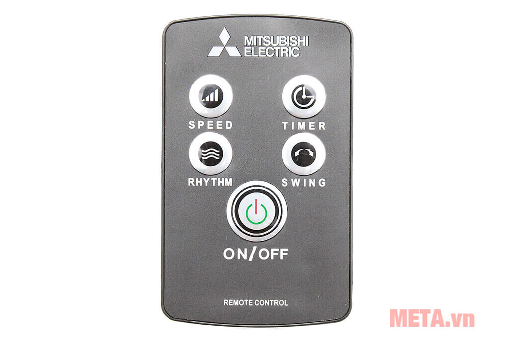 Quạt cây Mitsubishi LV16S có điều khiển từ xa