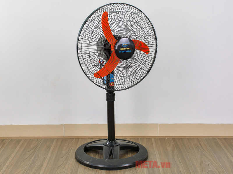 Quạt đứng kẹp ắc quy 12V Điện Cơ 91 QRTH/AQT (chưa gồm ắc quy)