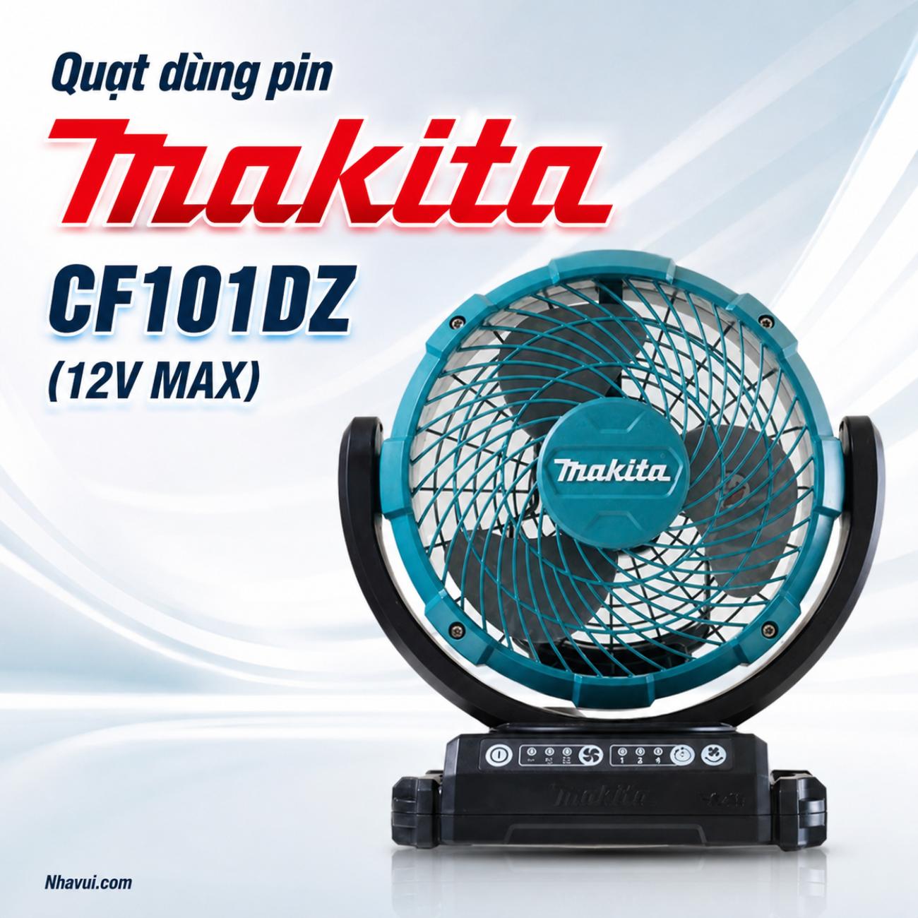 Quạt dùng pin Makita CF101DZ 12V MAX