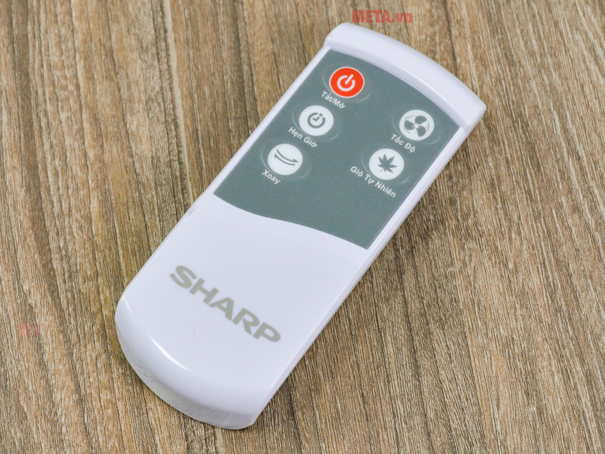 Quạt đứng Sharp PJ-S40RV có điều khiển từ xa