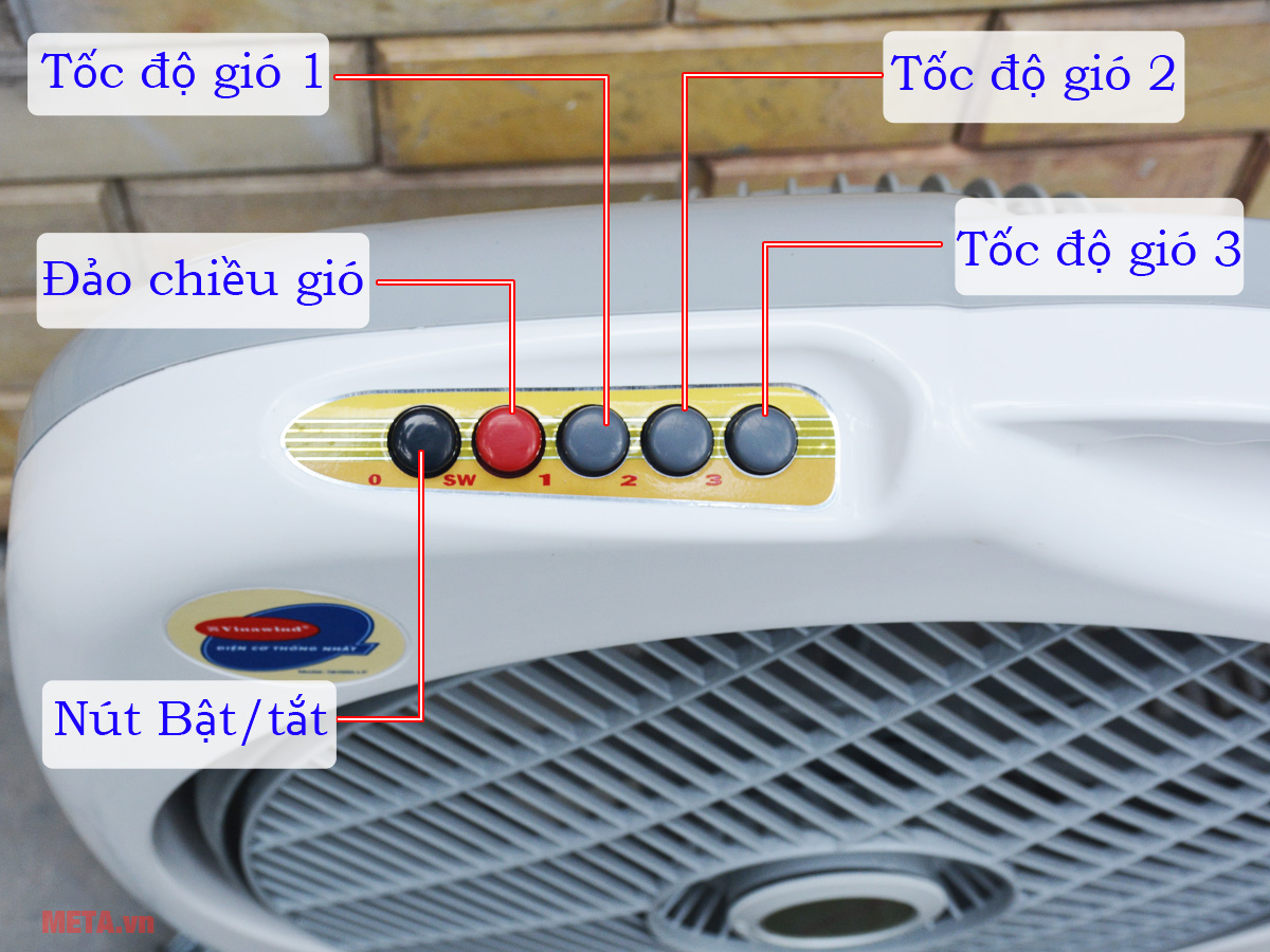 Quạt hộp Vinawind QH-350 LP/TL cánh 350