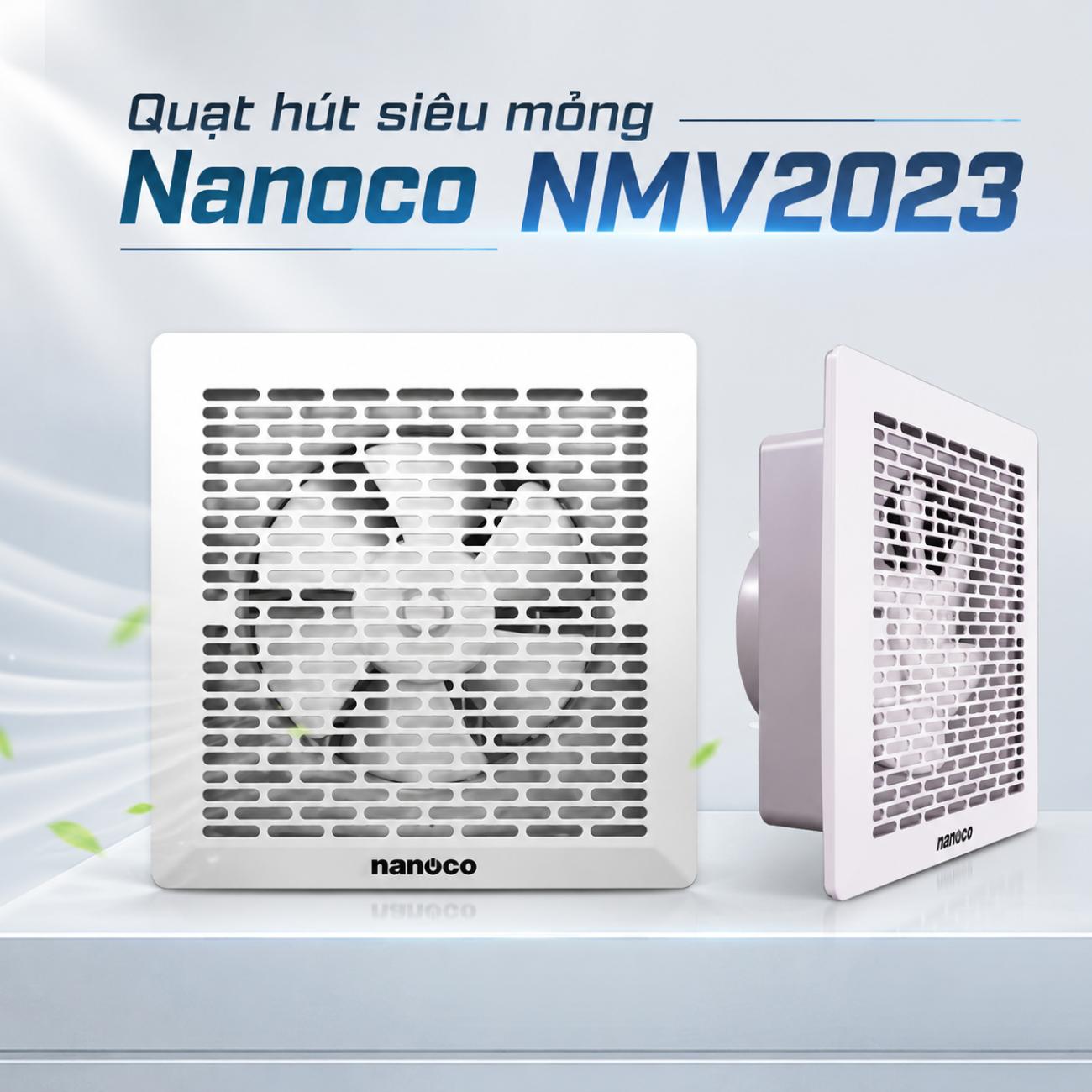 Quạt hút siêu mỏng Nanoco NMV2023 20W