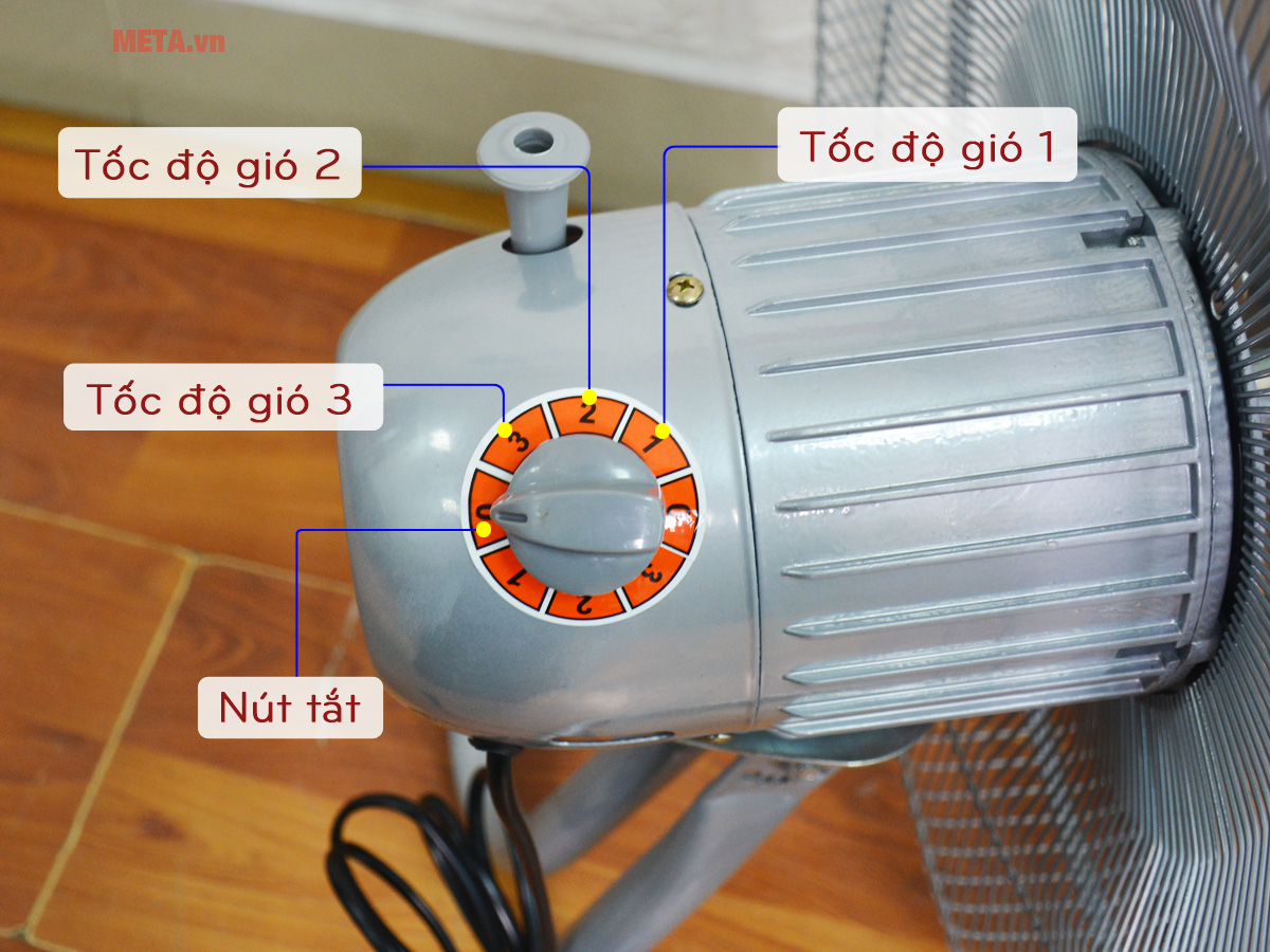 Quạt sàn công nghiệp Ching Hai FF9299 (quạt chân quỳ)