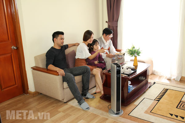 Quạt sưởi gốm Ceramic để sàn FujiE CH-2200