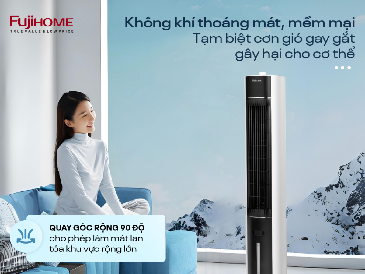 Quạt tháp hơi nước FujiHome AC-18LM