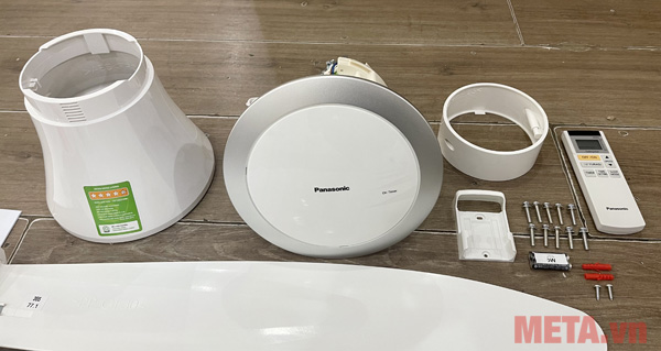 Quạt trần Panasonic 5 cánh F-60TDN động cơ DC