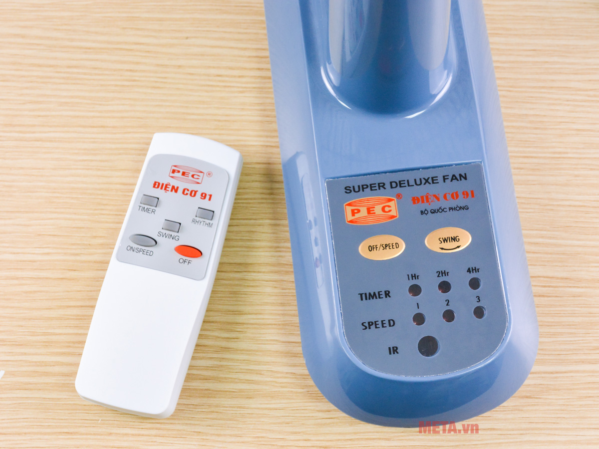 Quạt treo tường Điện Cơ 91 QTT-ĐKA có điều khiển từ xa