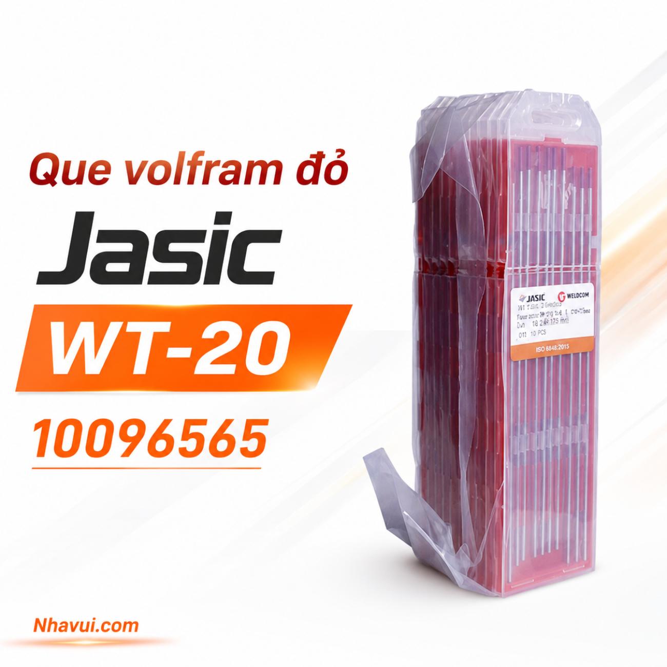 Que Volfram Đỏ WT-20 Jasic 10096565 đường kính 2.4mm