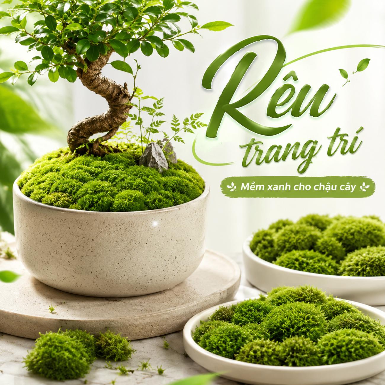 Rêu trang trí