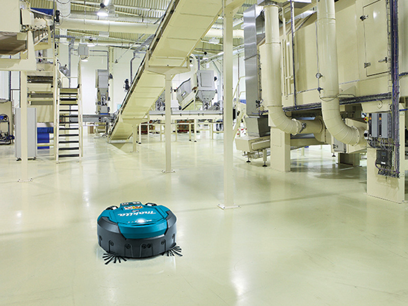Robot hút bụi dùng pin Makita DRC200Z (không pin, sạc)