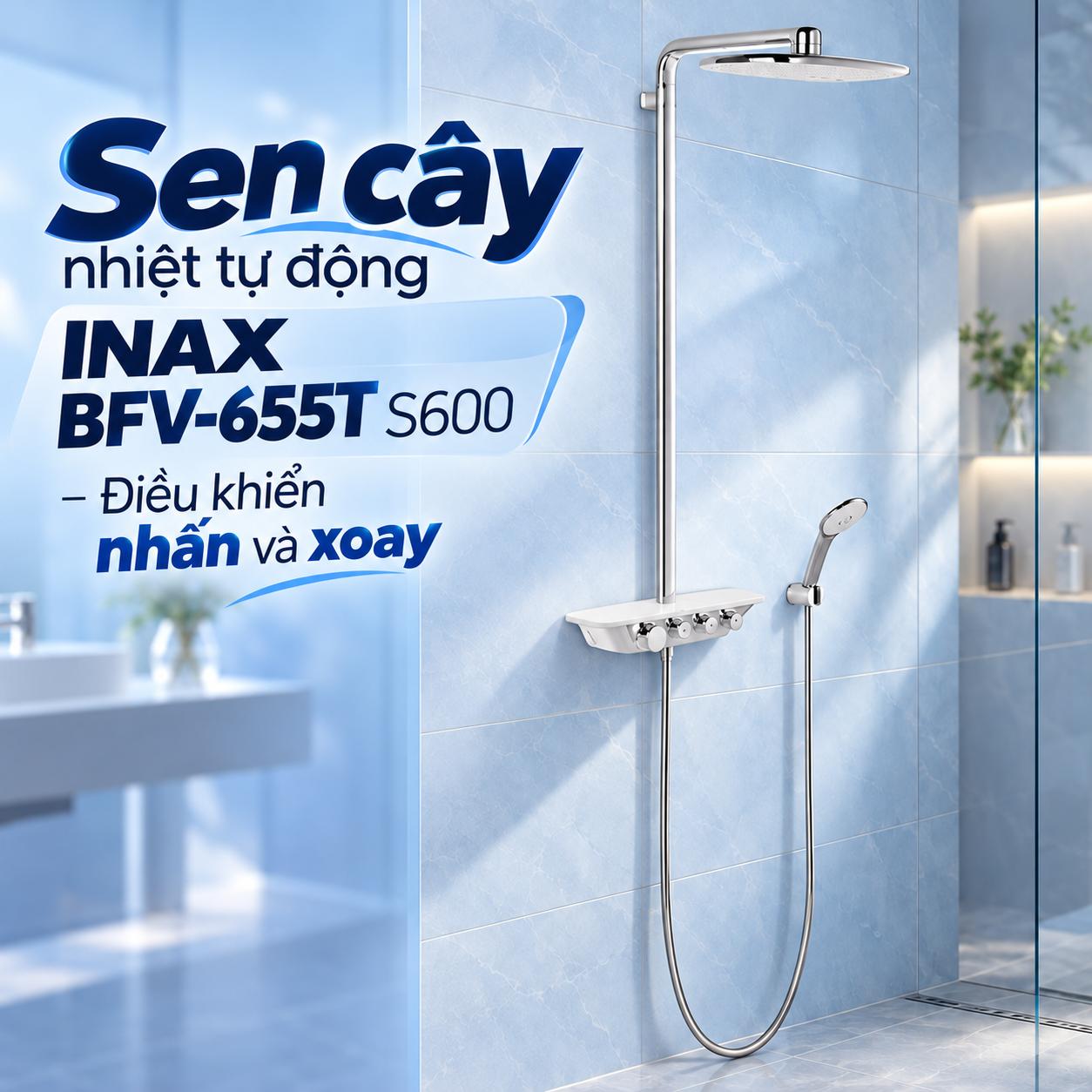 Sen cây nhiệt tự động INAX BFV-655T